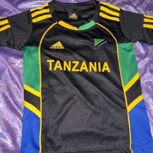 Kids Adidas Tanzania Soccer Jersey